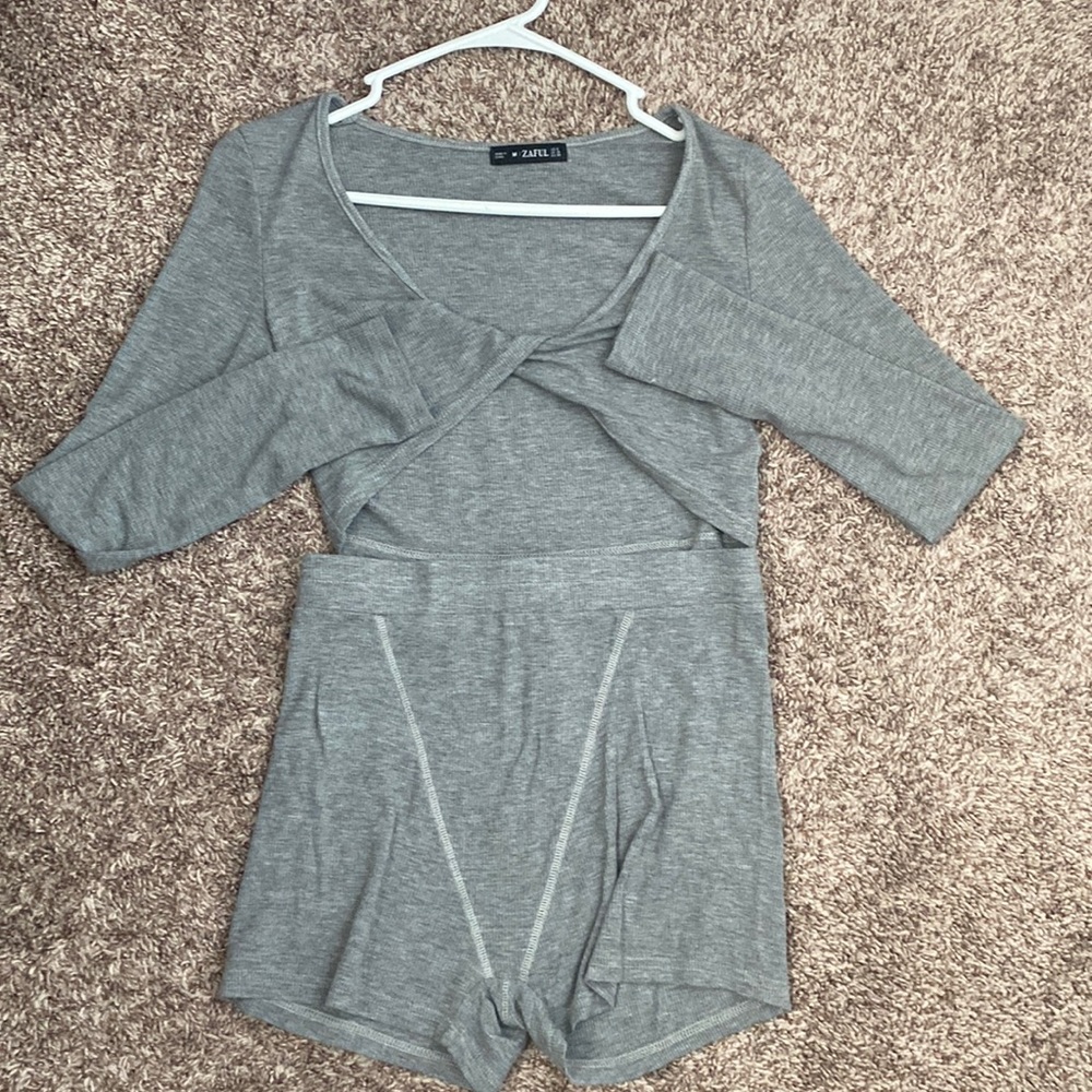 zaful two piece set